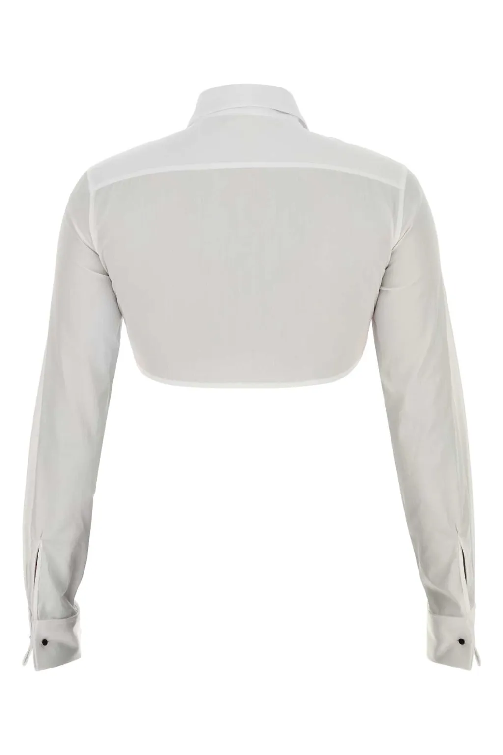 Cropped Long Sleeved Top