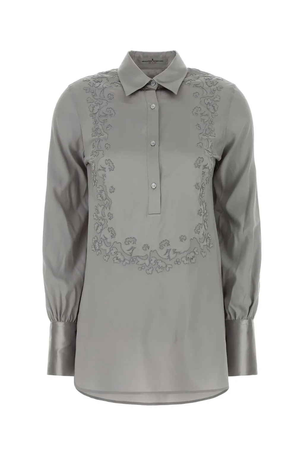 Embroidered Long Sleeved Shirt