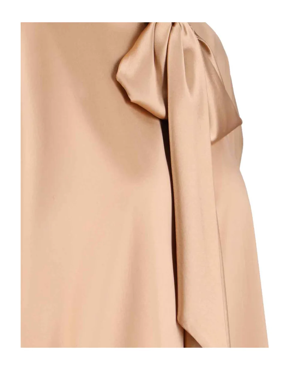 Long Sleeve Bow Detail Blouse