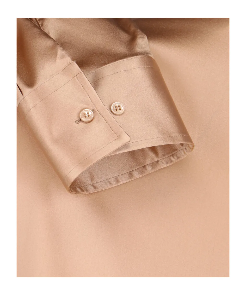 Long Sleeve Bow Detail Blouse