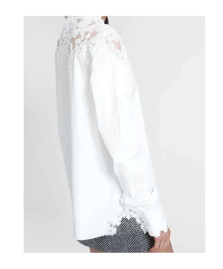 Rebrode Lace Poplin Shirt