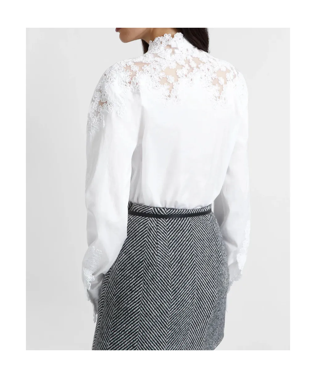 Rebrode Lace Poplin Shirt
