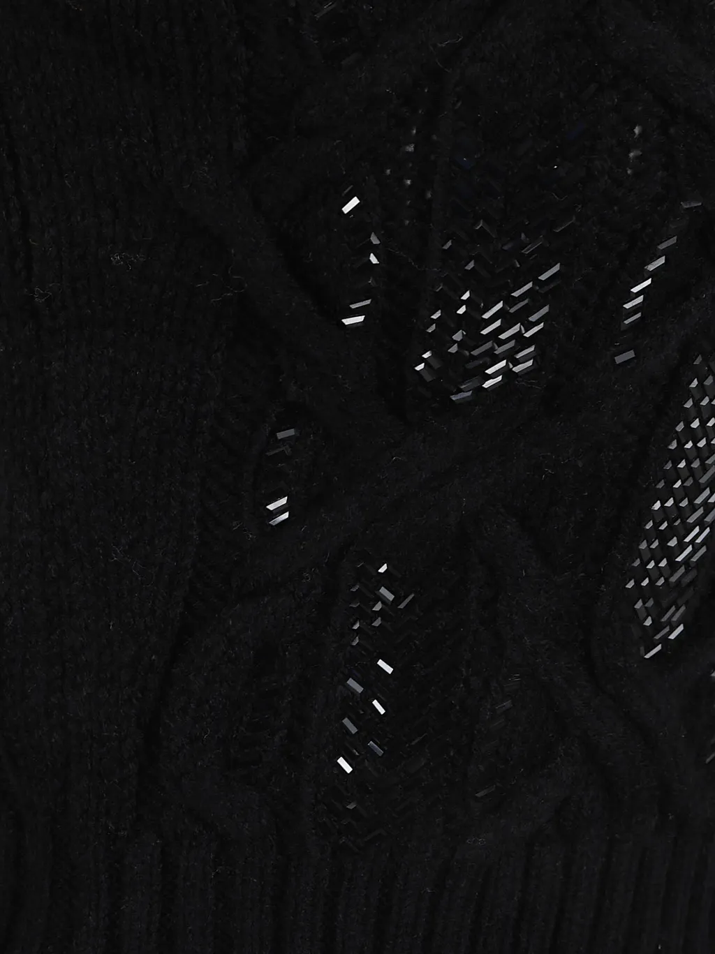 Beaded Sleeveless Sweater