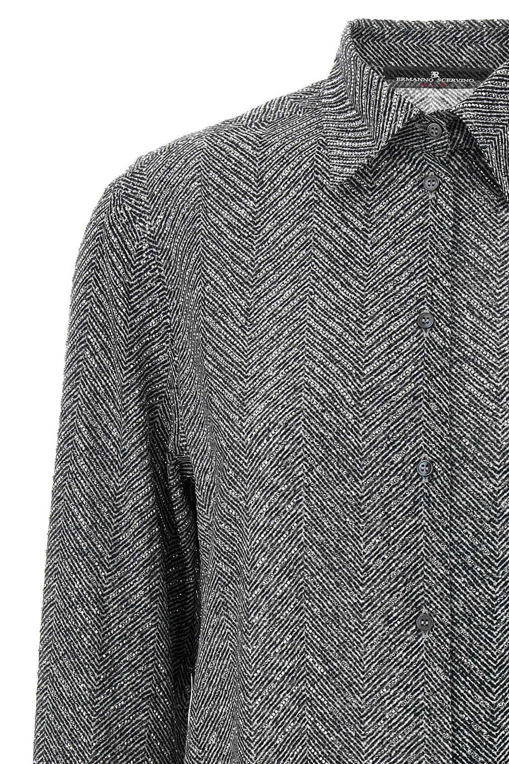Herringbone Patterned Shirt