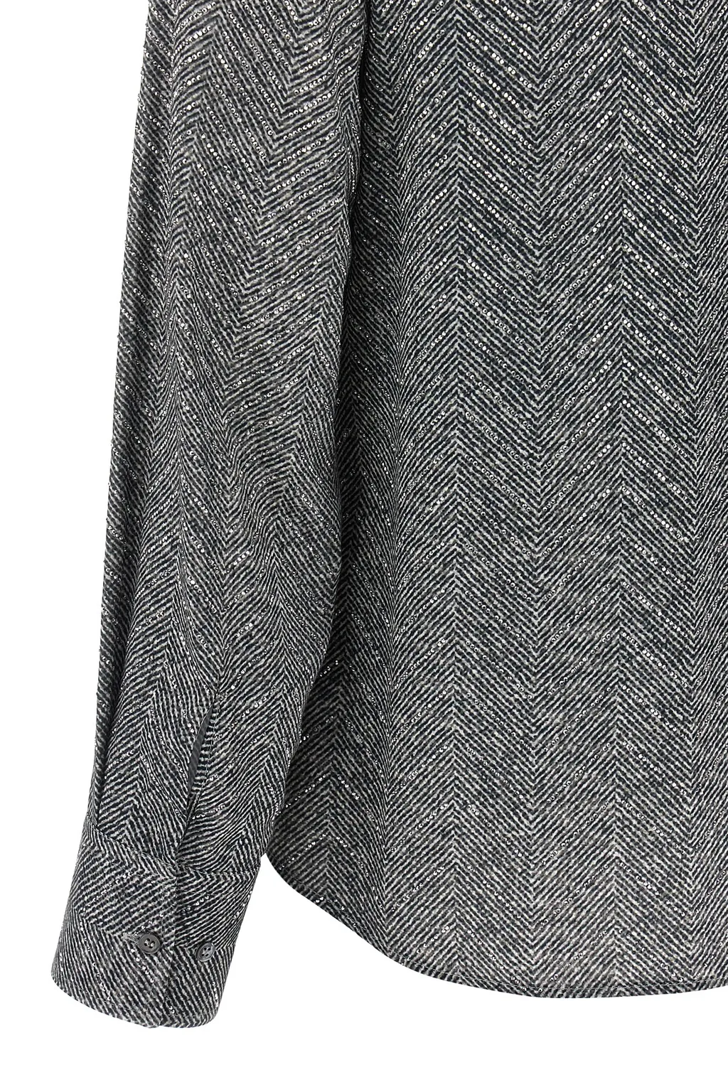Herringbone Patterned Shirt