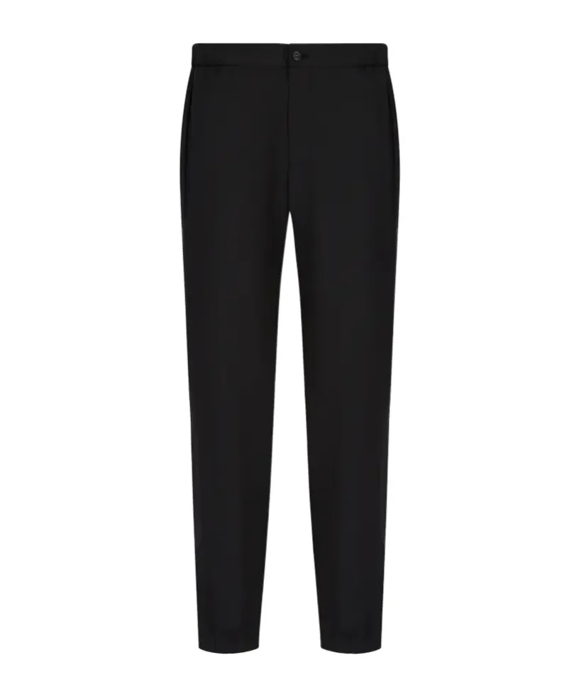 Tapered Leg Trousers