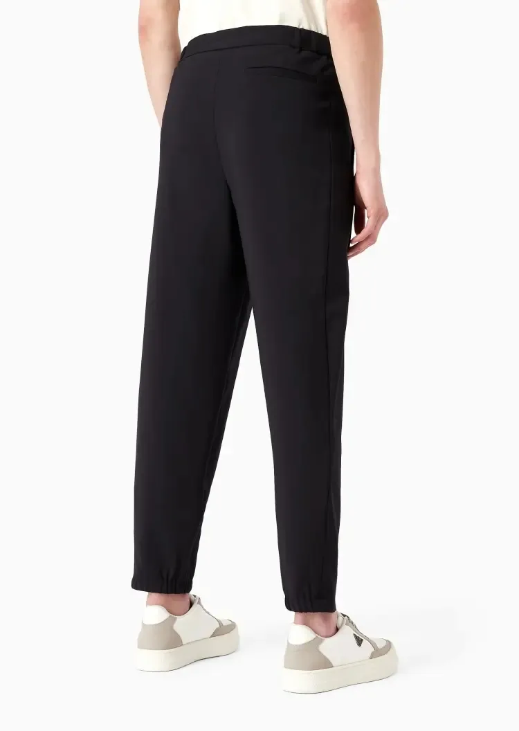 Tapered Leg Trousers
