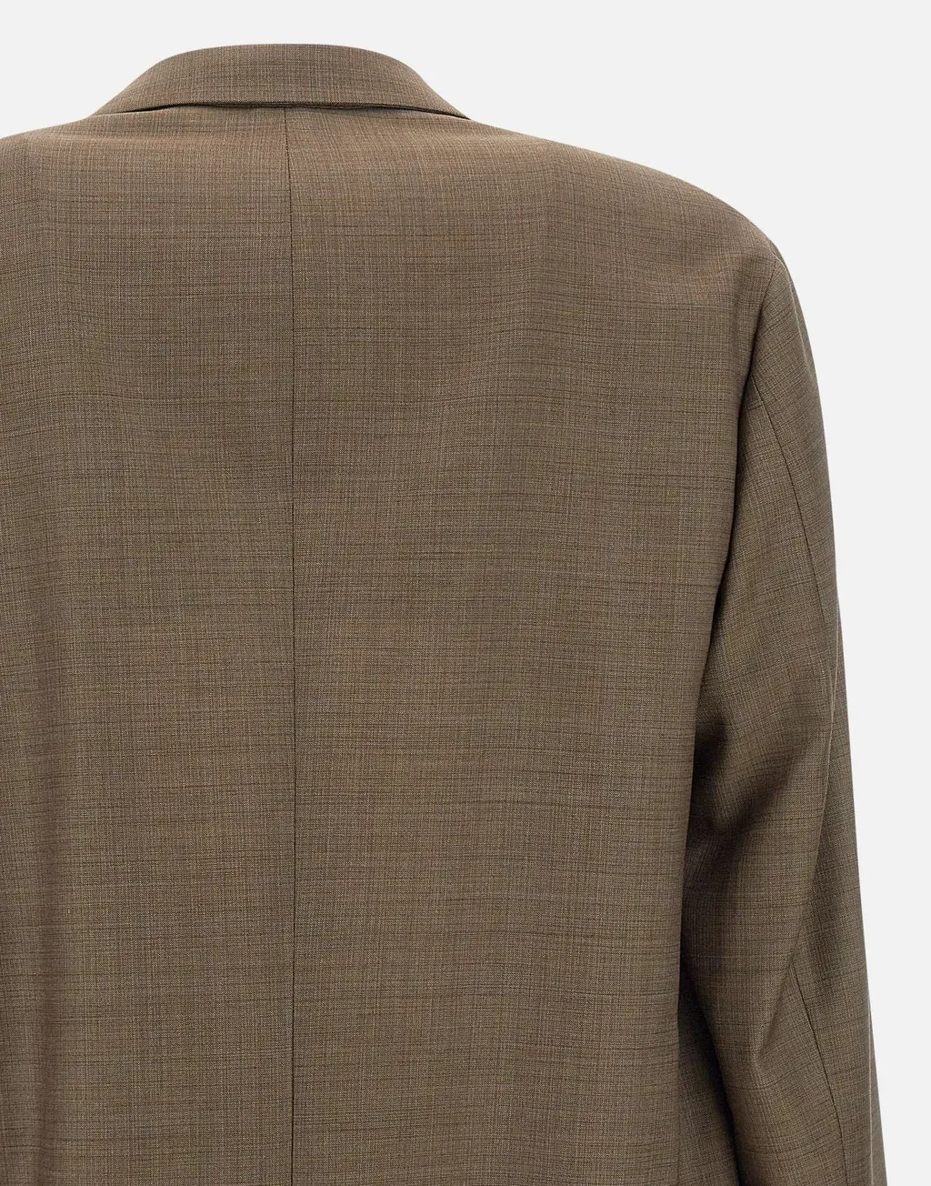 Single Breasted Check Patterned Blazer