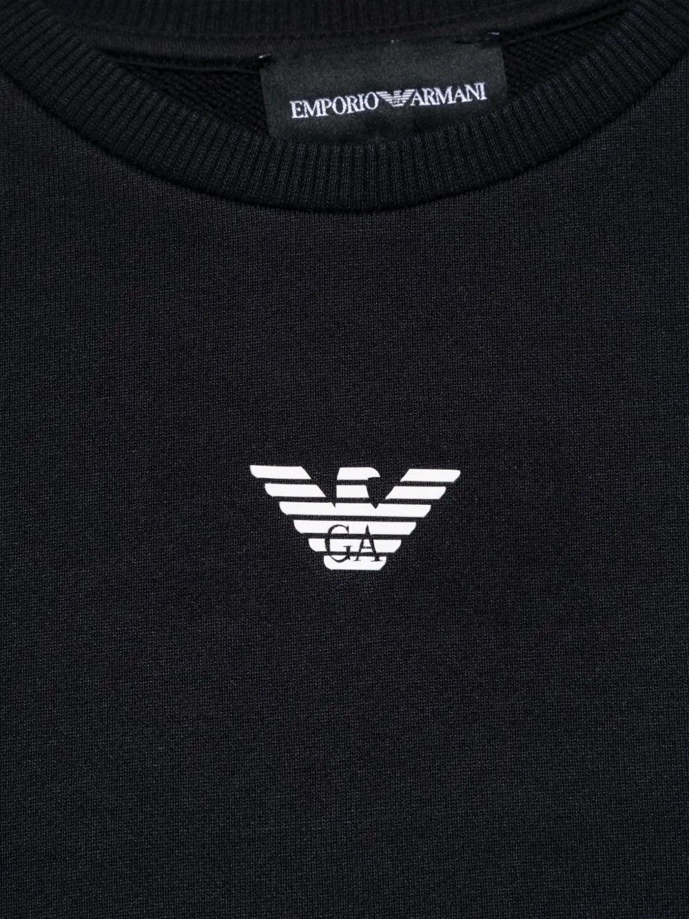 Logo-Rubberised Crewneck Sweatshirt