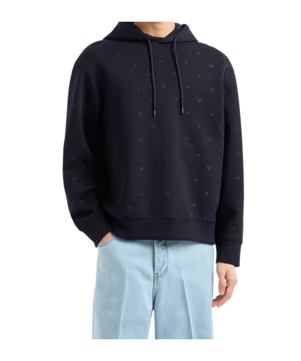 Logo-Embroidered Hoodie