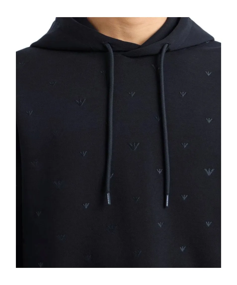 Logo-Embroidered Hoodie