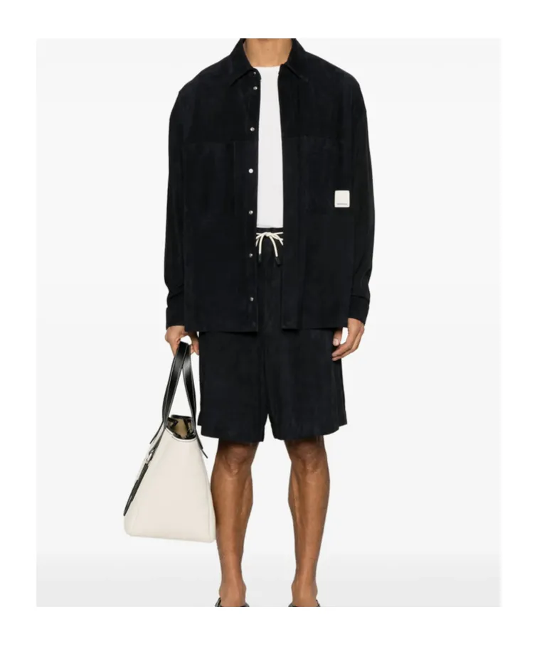 Button-Front Overshirt