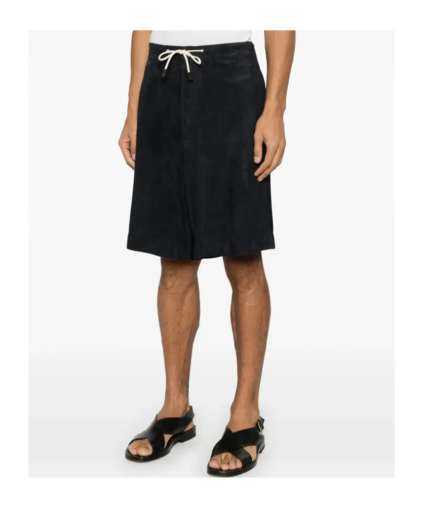 Drawstring Bermuda Shorts