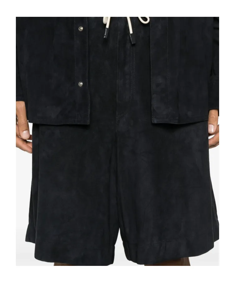 Drawstring Bermuda Shorts