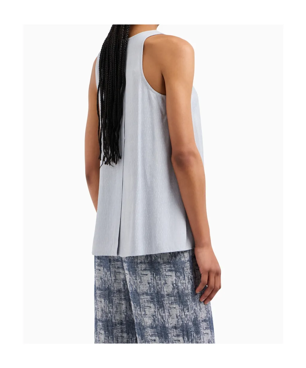 Sleeveless V-Neck Shirt
