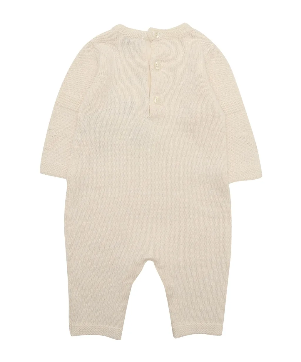Logo Intarsia Knitted Pajamas