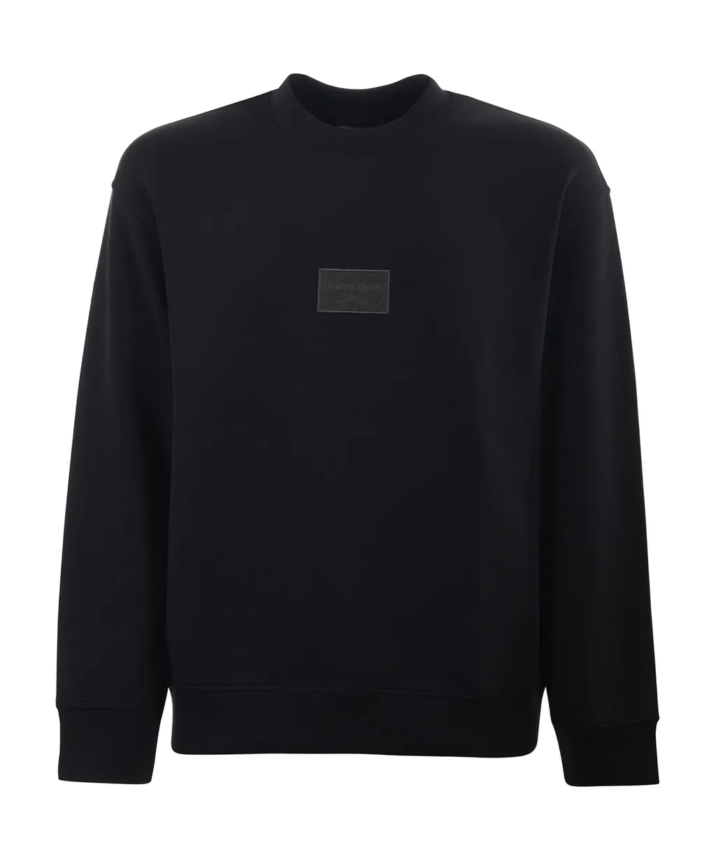 Logo Embroidered Crewneck Sweatshirt