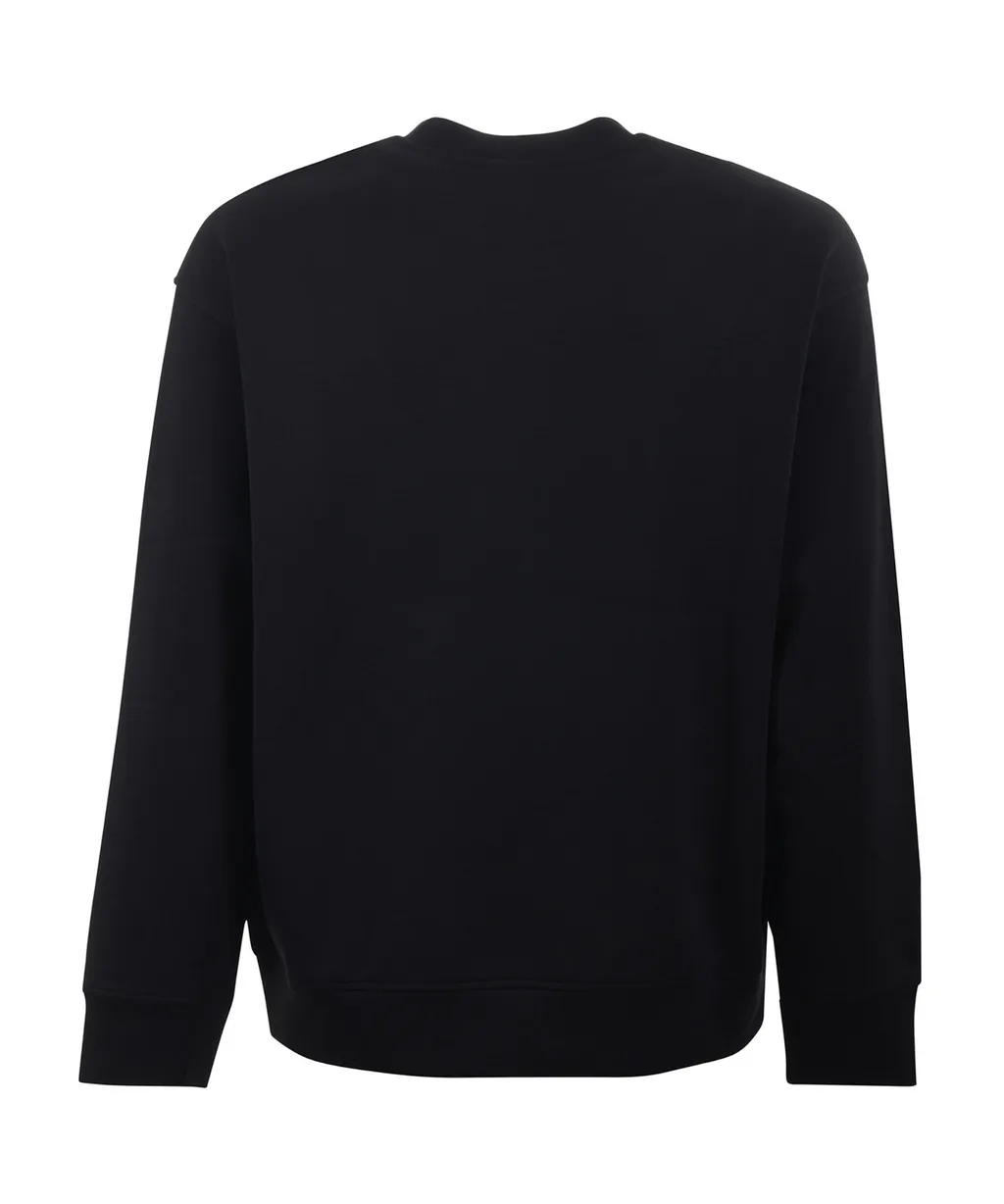 Logo Embroidered Crewneck Sweatshirt