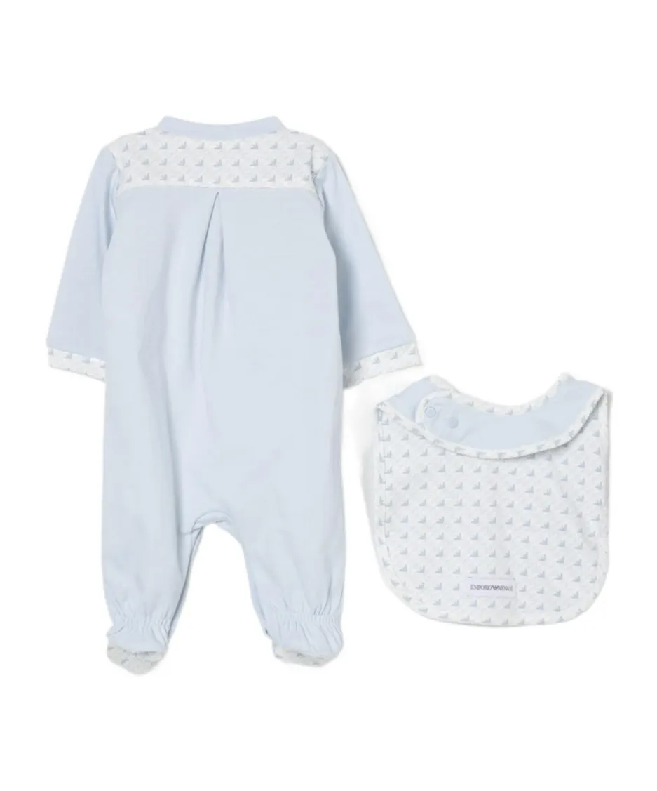 Eagle Printed Crewneck Pajama Set