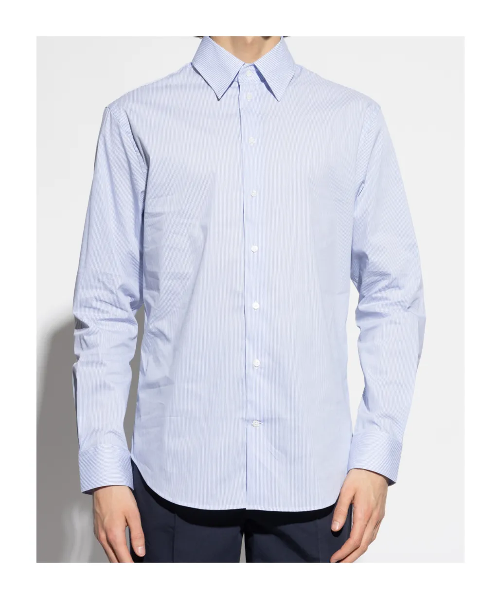 Shirt With Striped Pattern