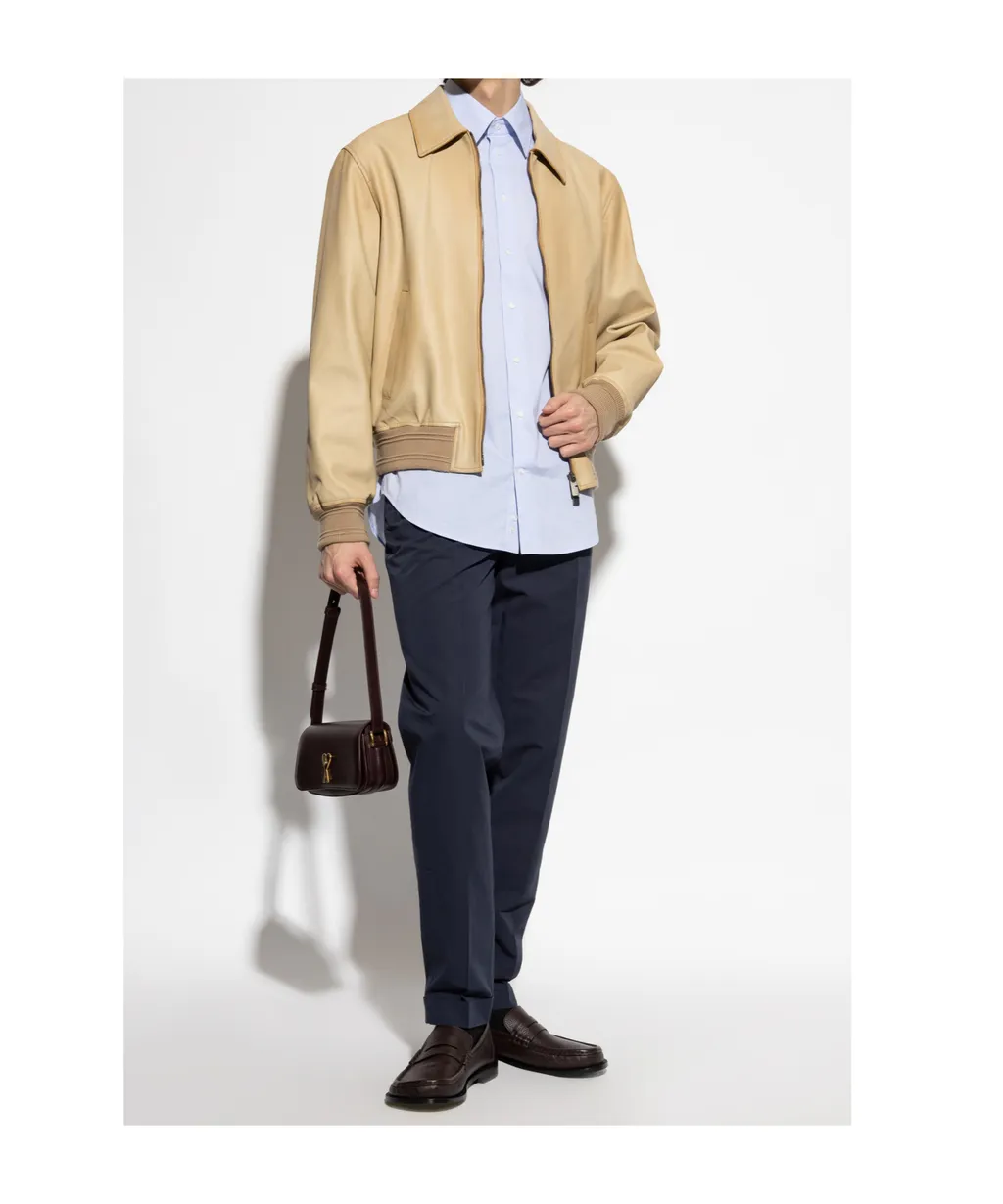 Shirt With Striped Pattern