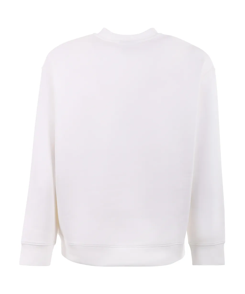 Logo Embroidered Crewneck Sweatshirt