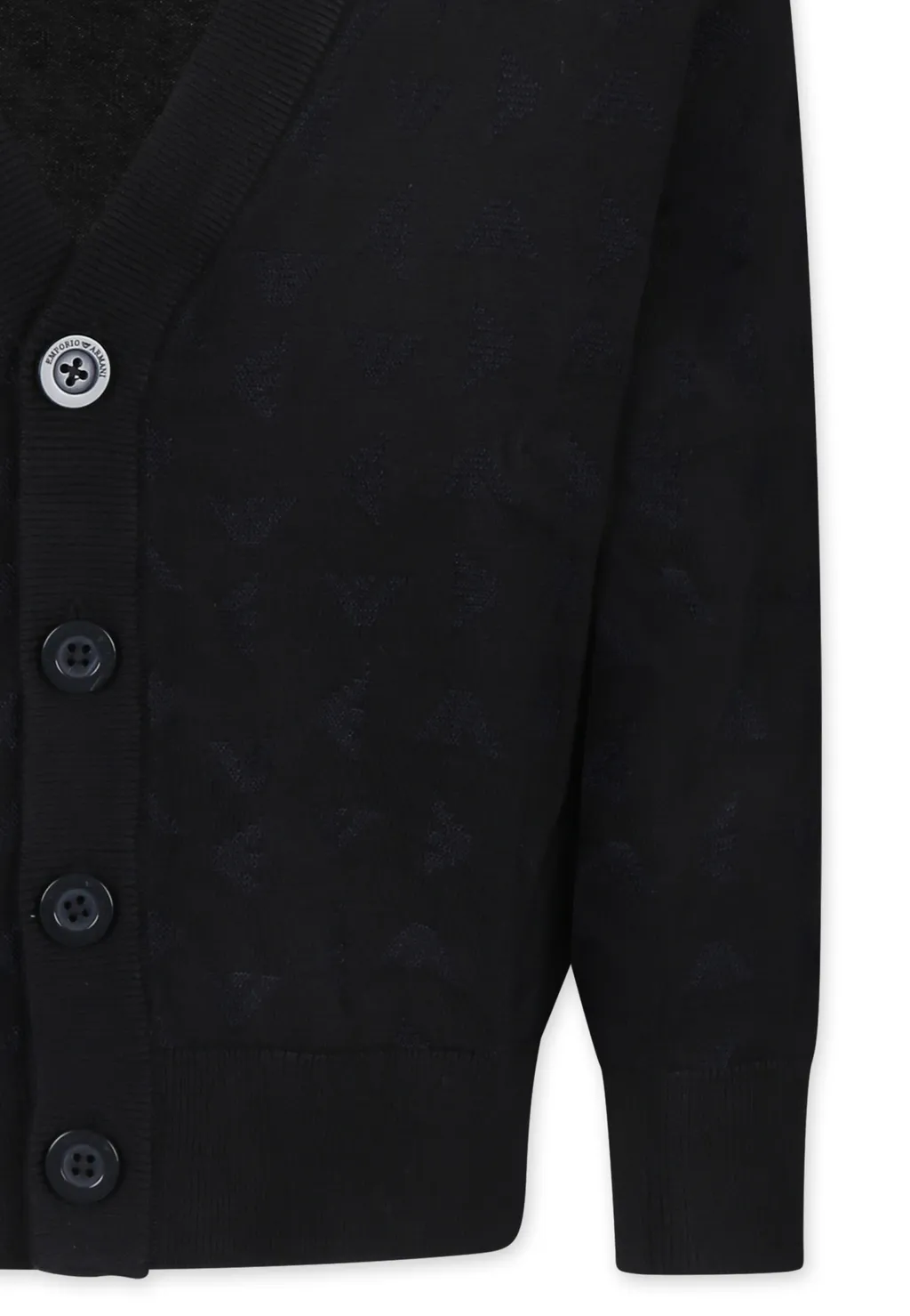 Long-Sleeved Knitted Cardigan