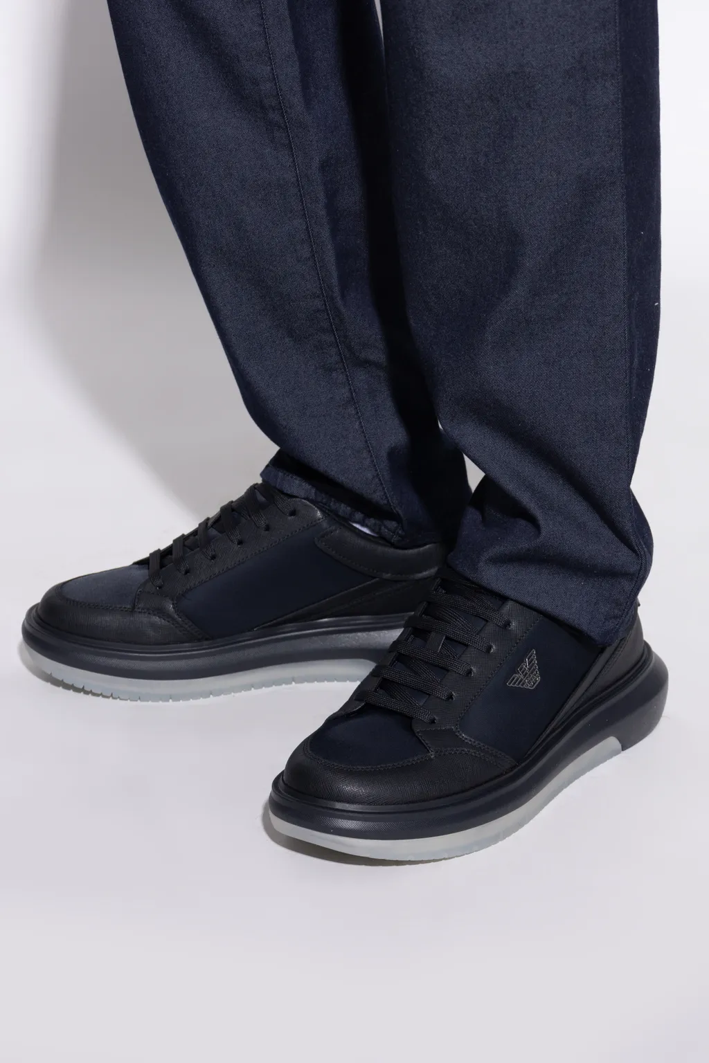 Sneakers With Logo