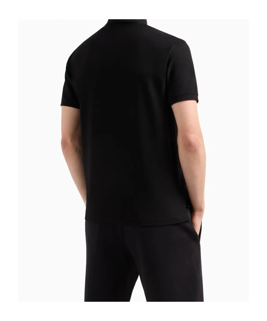 Polo Shirt With Logo Collar