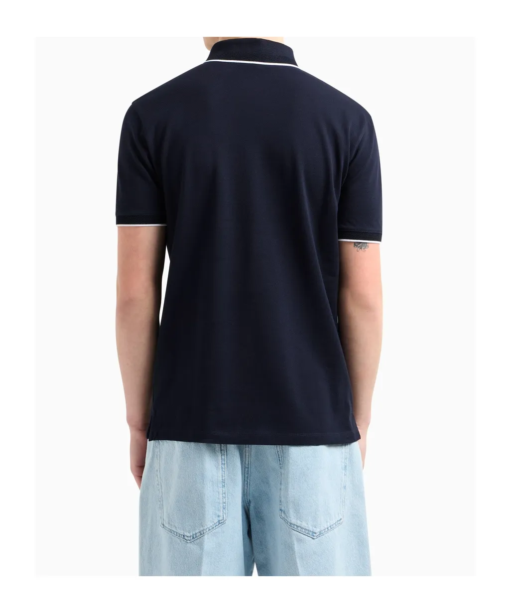 Logo Embroidered Polo Shirt