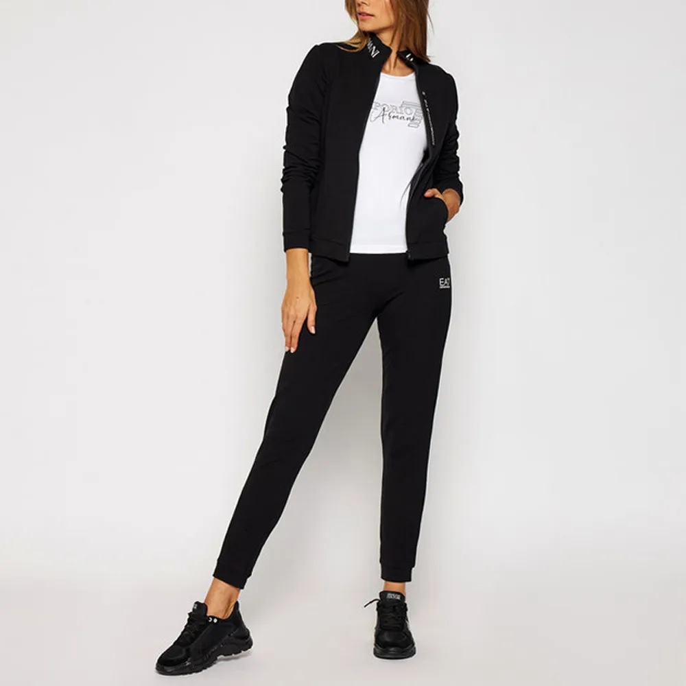 Long-Sleeved Zippered Sports Suit