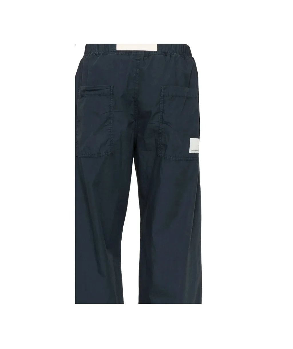 Belted Straight Leg Trousers