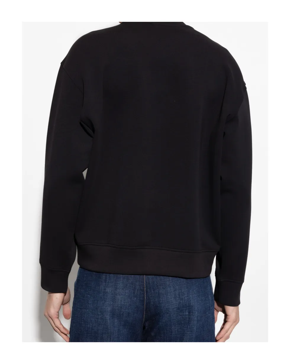 Logo Embroidered Crewneck Sweatshirt