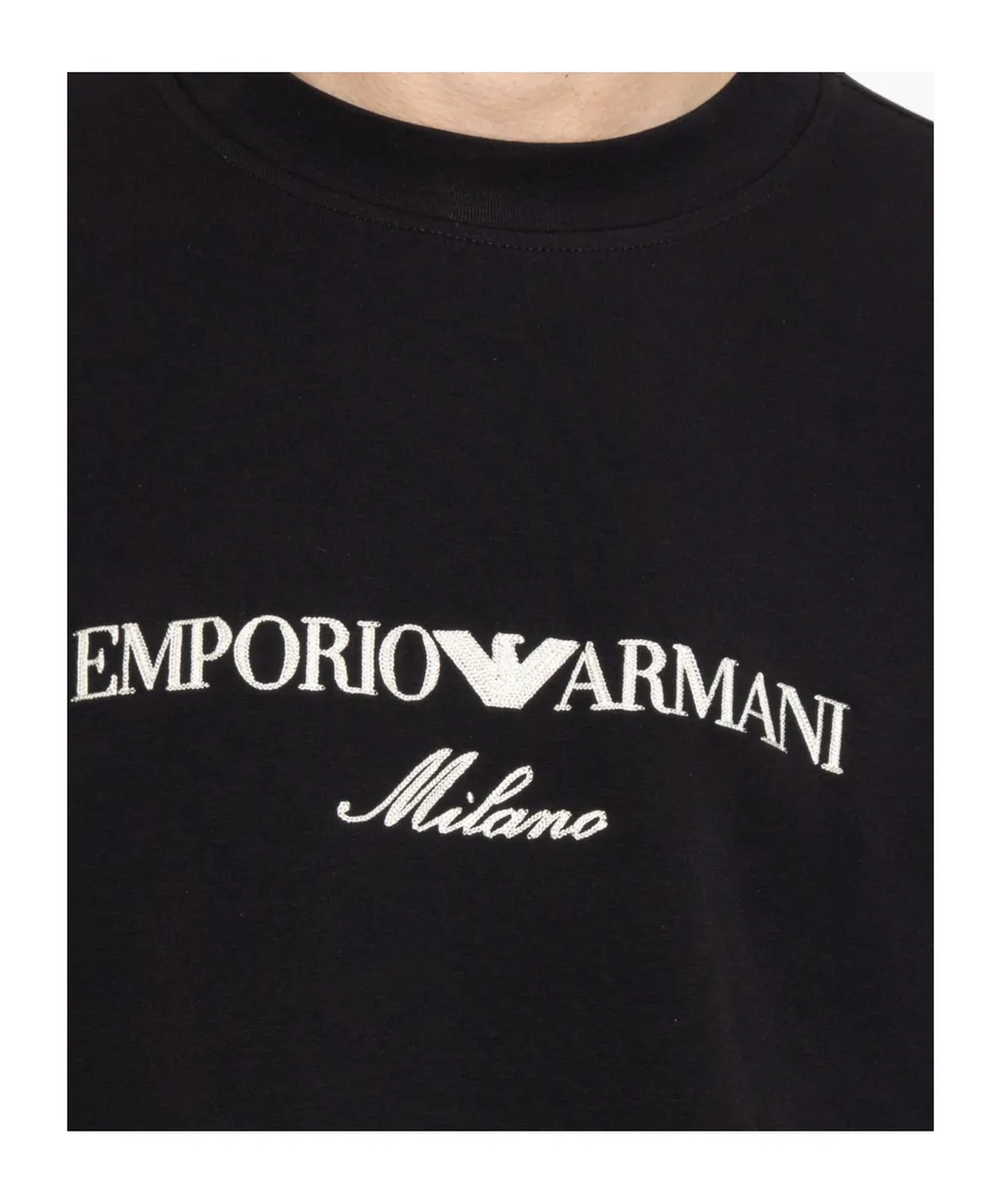 Logo Embroidered Crewneck Sweatshirt