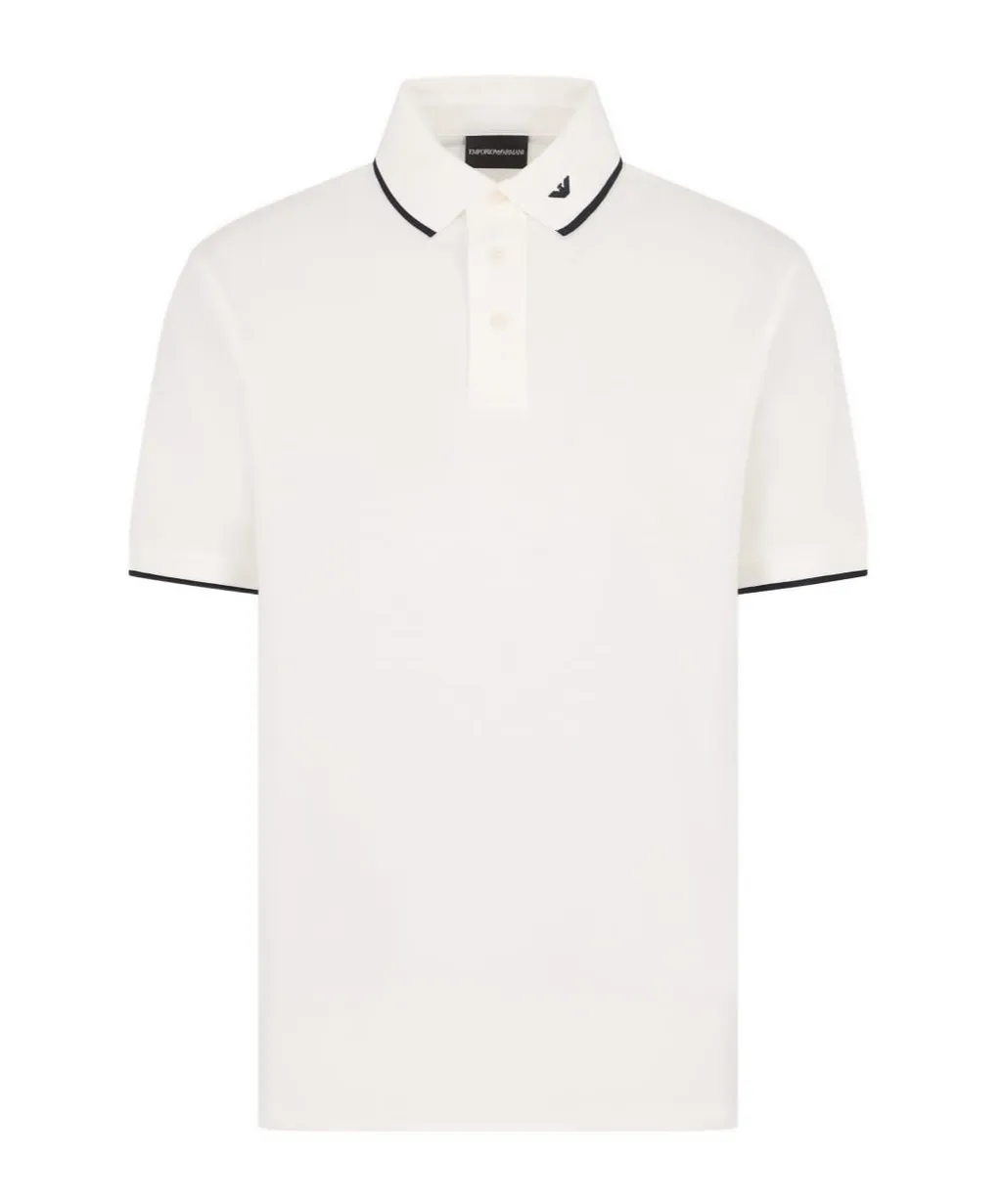 Logo Embroidered Polo Shirt