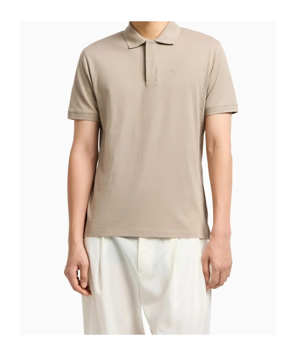 Logo Embroidered Polo Shirt