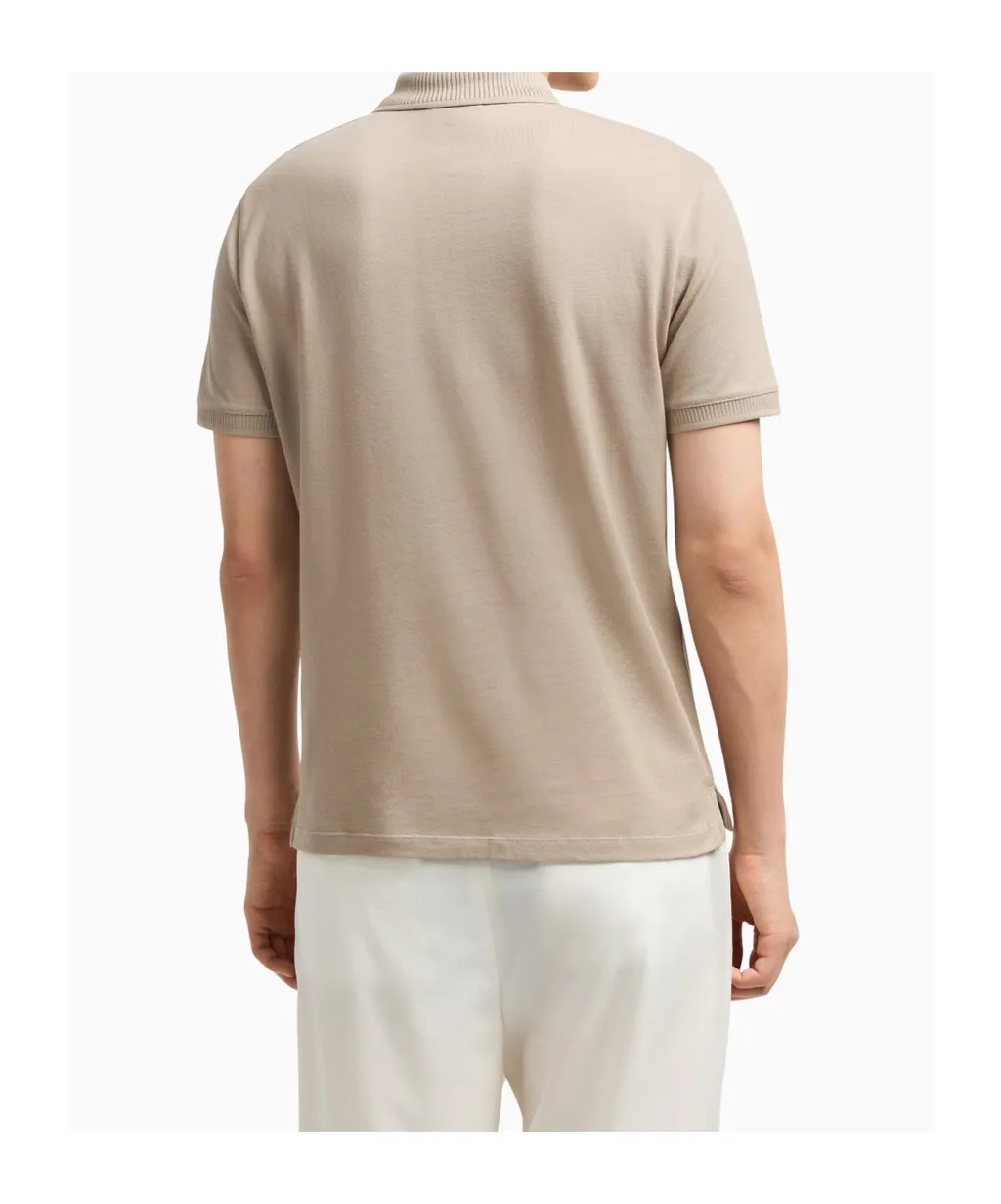 Logo Embroidered Polo Shirt
