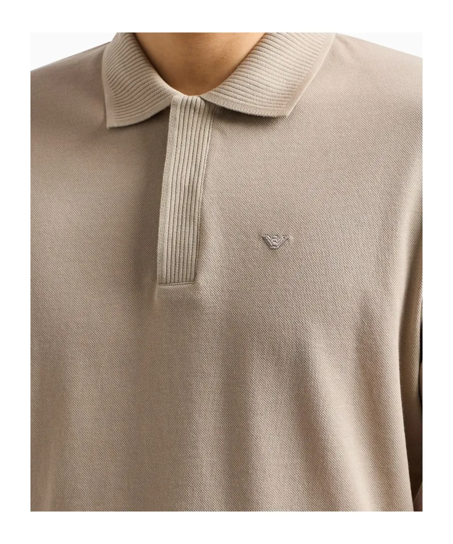 Logo Embroidered Polo Shirt