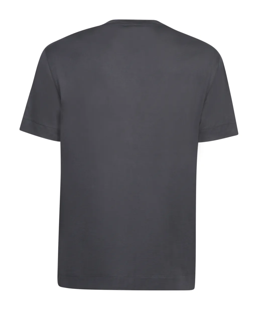 Logo Embroidered Crewneck T-Shirt