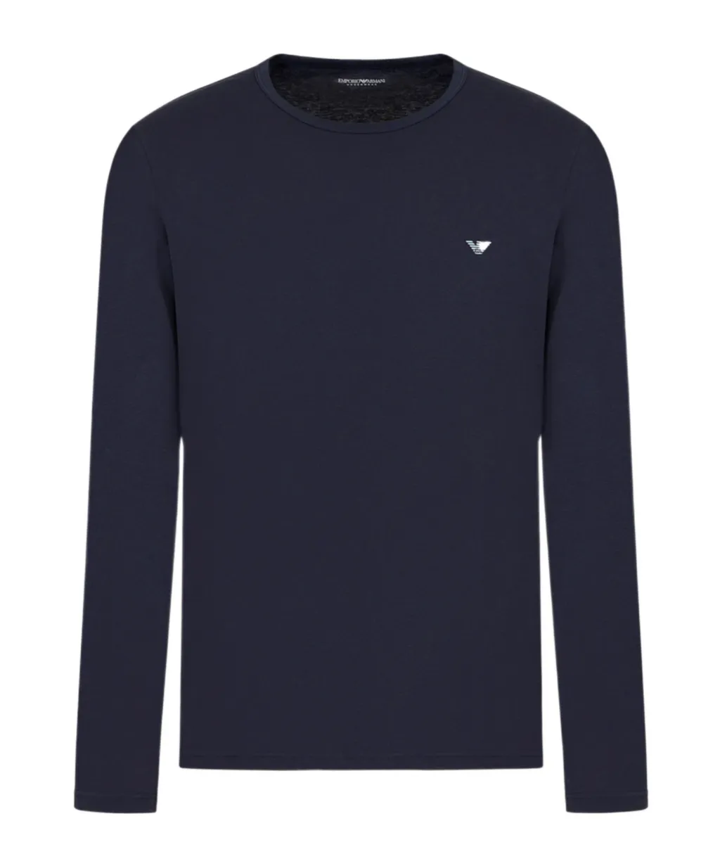 Round Collar Logo T-Shirt