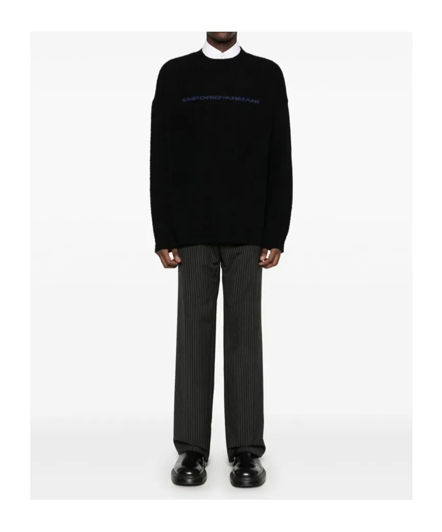Logo Printed Crewneck Jumper