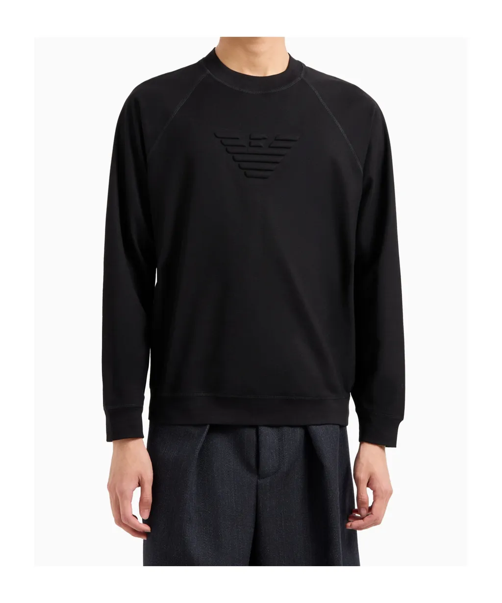 Long-Sleeved Round-Neck Sweater