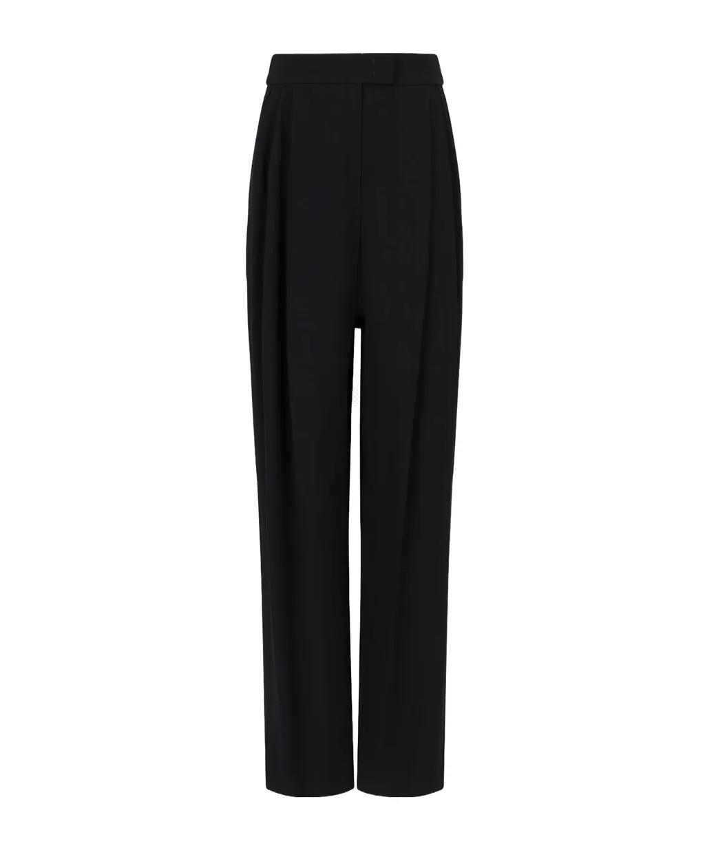 Darted High-Waist Trousers