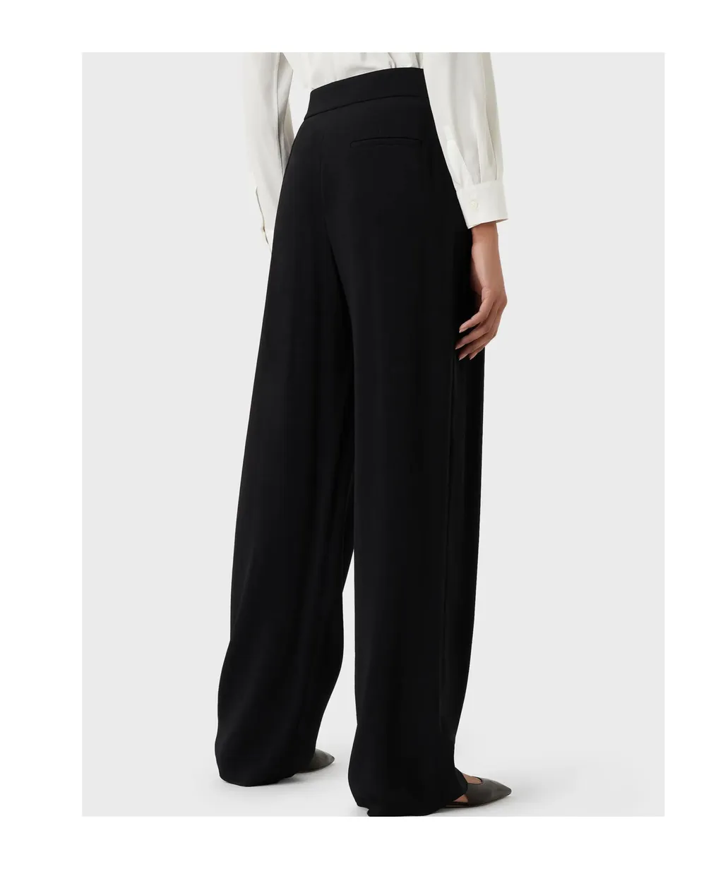 Darted High-Waist Trousers