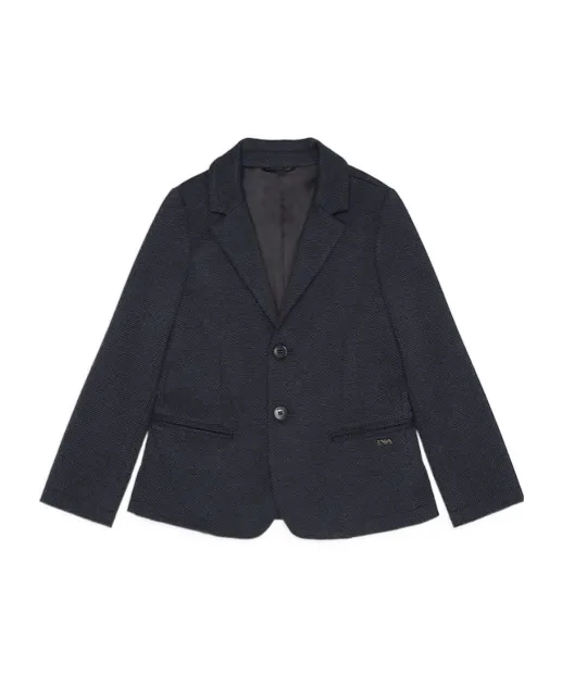 Logo Plaque Single-Breasted Blazer