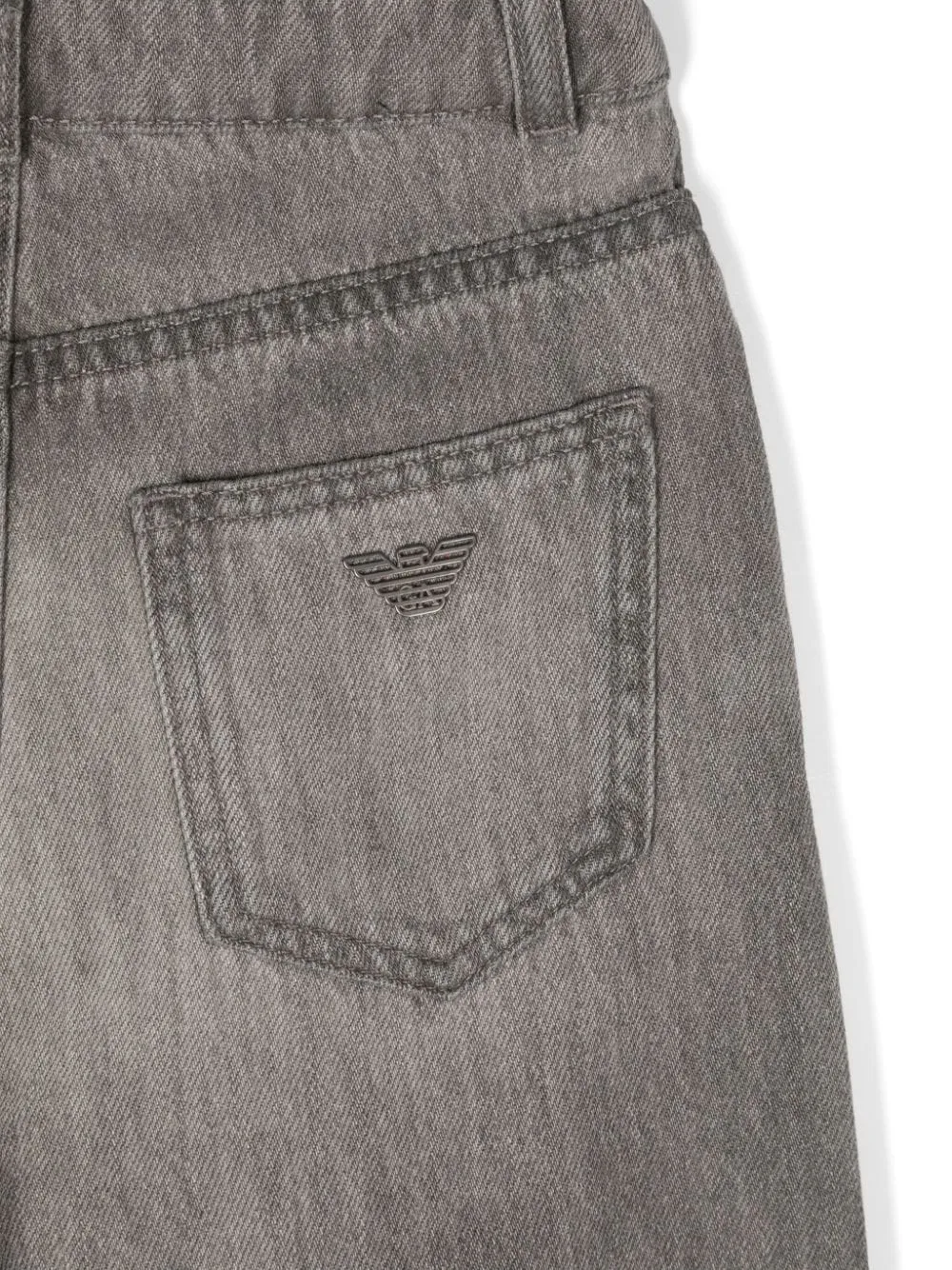 Distressed Tapered Jeans