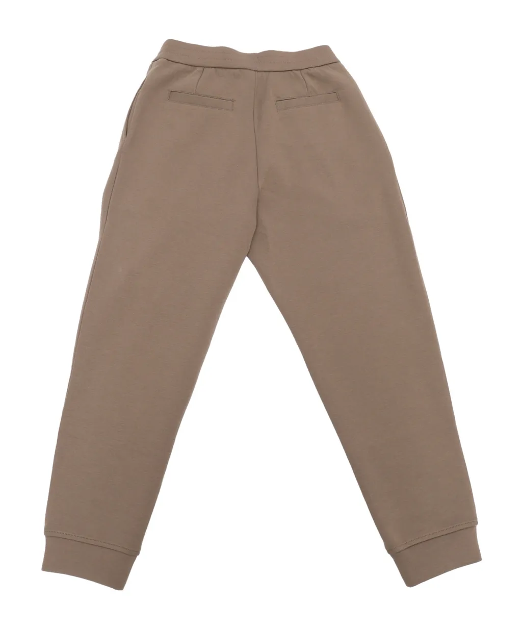 Drawstring Pleated Track Pants
