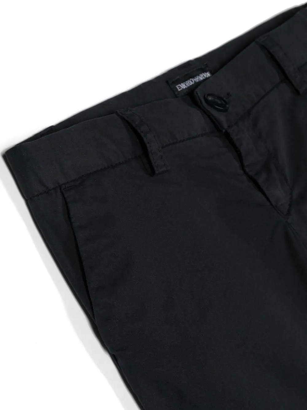 Slim-Cut Stretched Chino Trousers