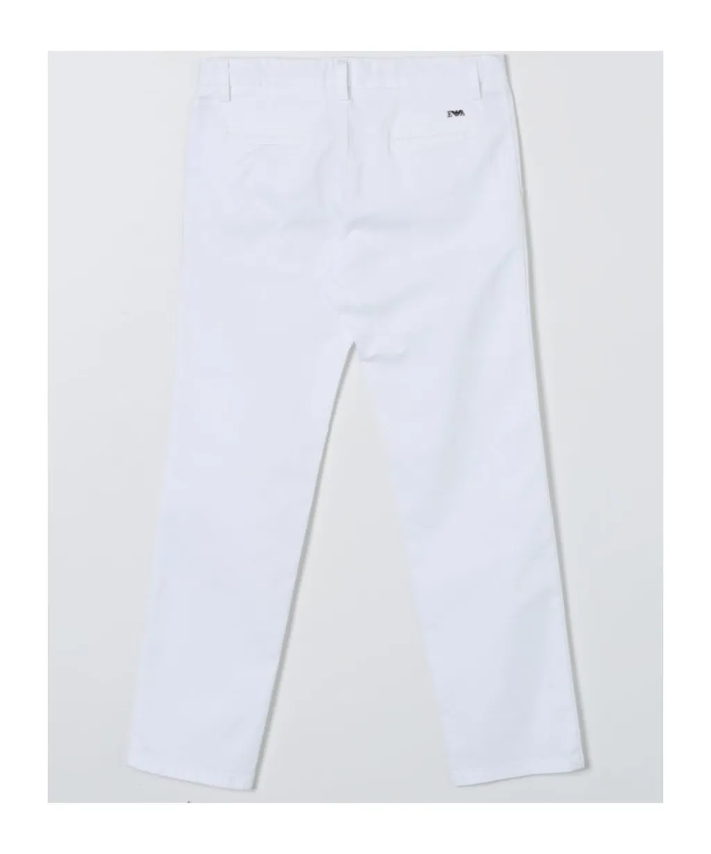 Slim-Cut Stretched Chino Trousers