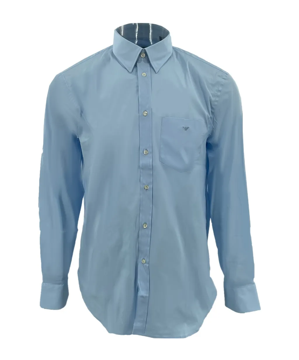 Lapel Long-Sleeved Shirt